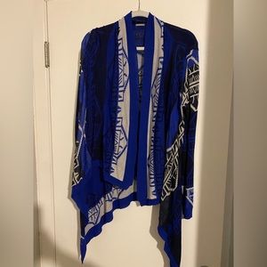 Aztec Print Hi-Lo Cardigan
